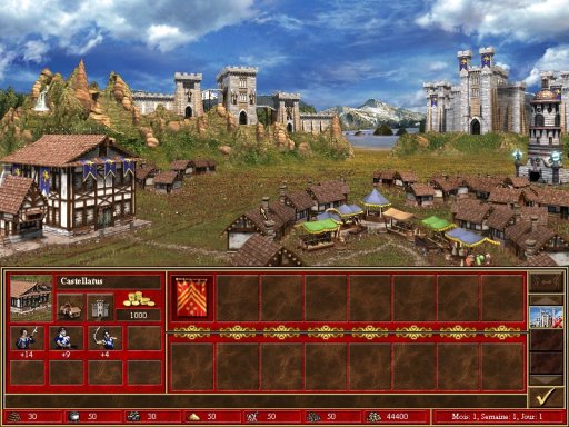 Une ville dans Heroes III